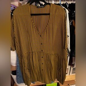 Zara Cindy Oversized Dress Sz Small